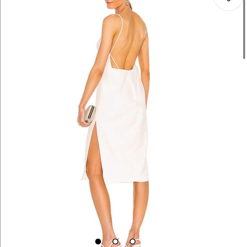 Bardot backless dress (Robyn midi)